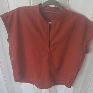 Women's Rust Figs Rafeal Top